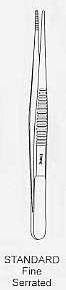 Dressing Forcep, Fine Serrated